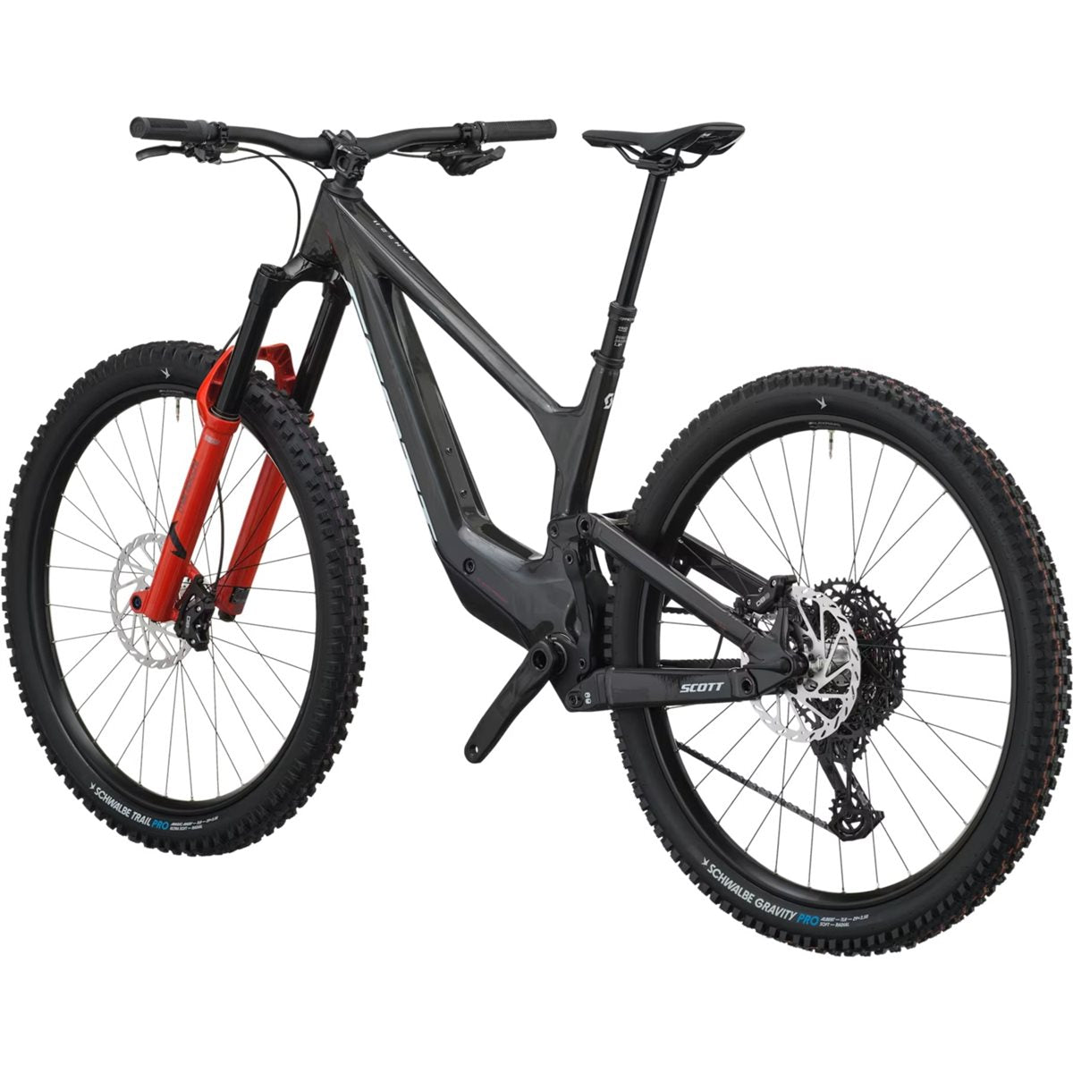 Heldämpad MTB Scott Ransom 20 Carbon Black