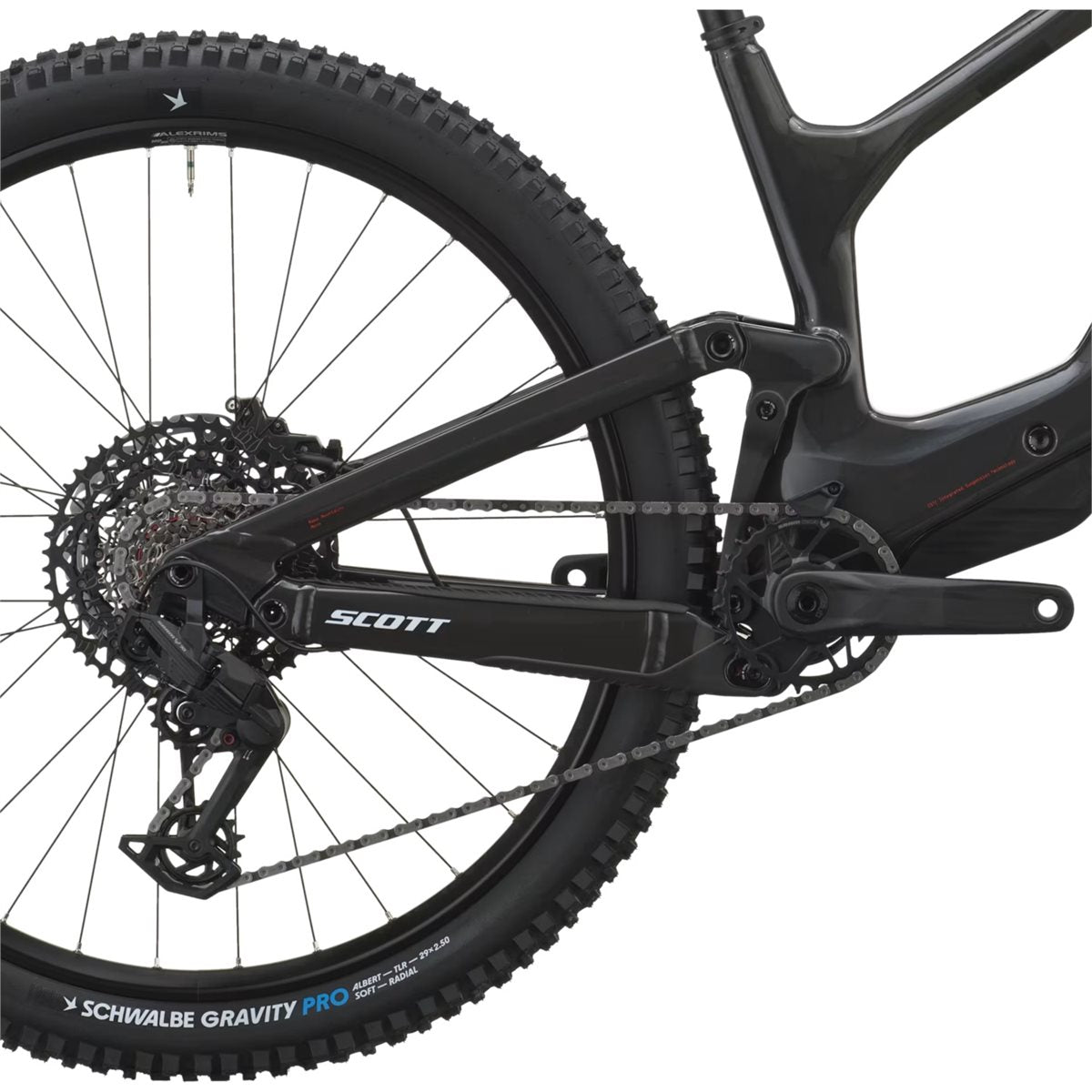 Heldämpad MTB Scott Ransom 20 Carbon Black