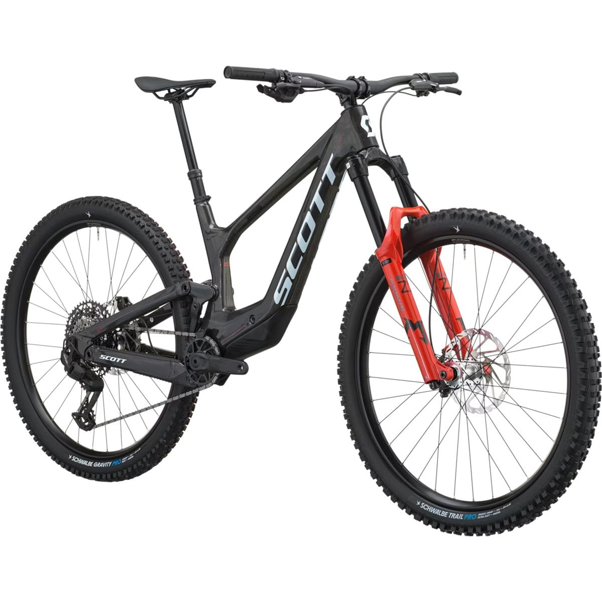 Heldämpad MTB Scott Ransom 20 Carbon Black