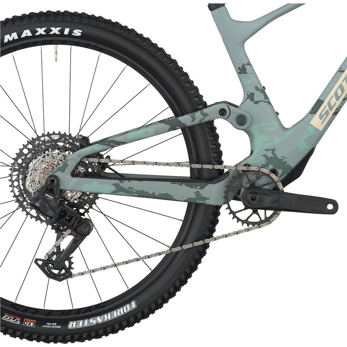 Heldämpad MTB Scott Spark 920 Alpino Green