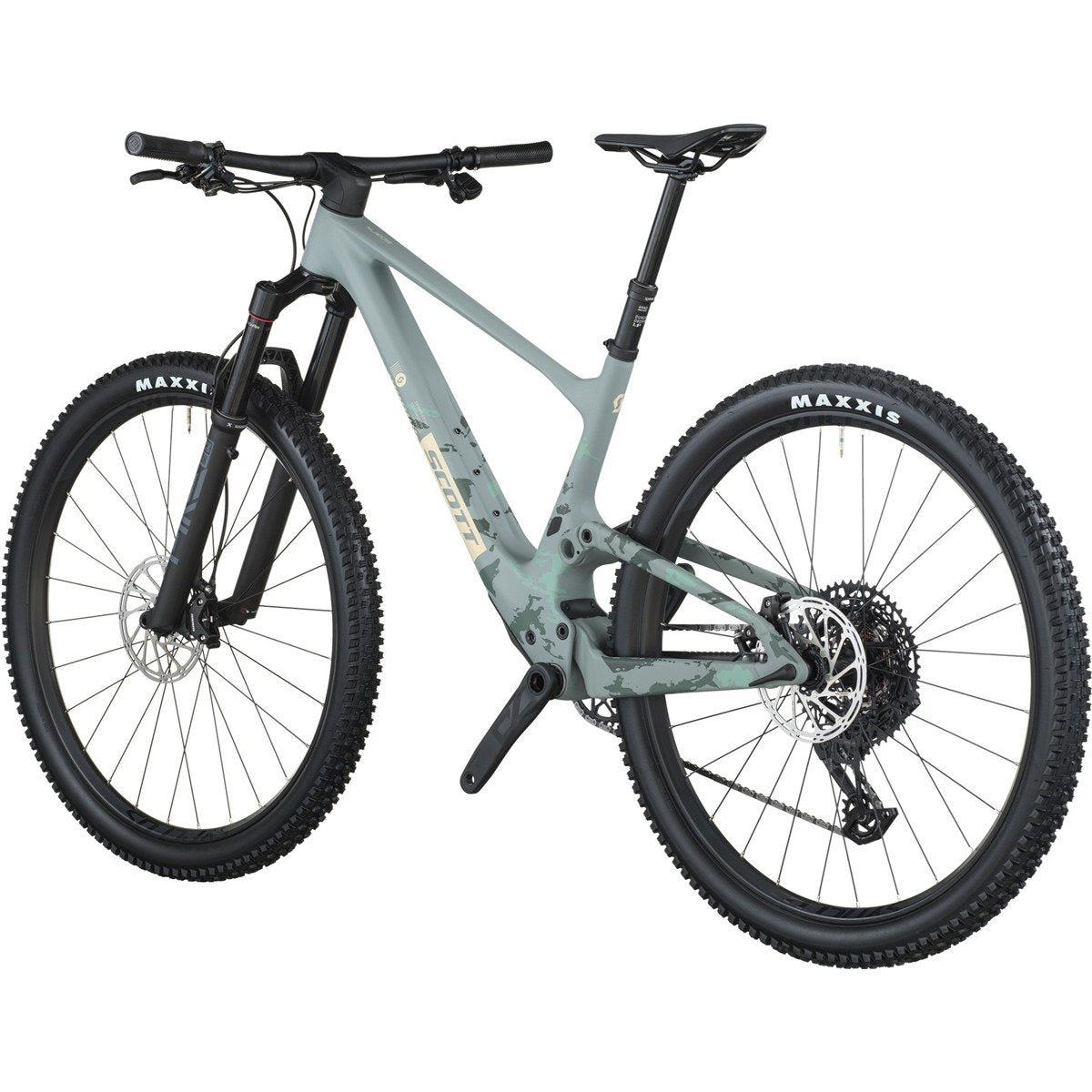 Heldämpad MTB Scott Spark 920 Alpino Green