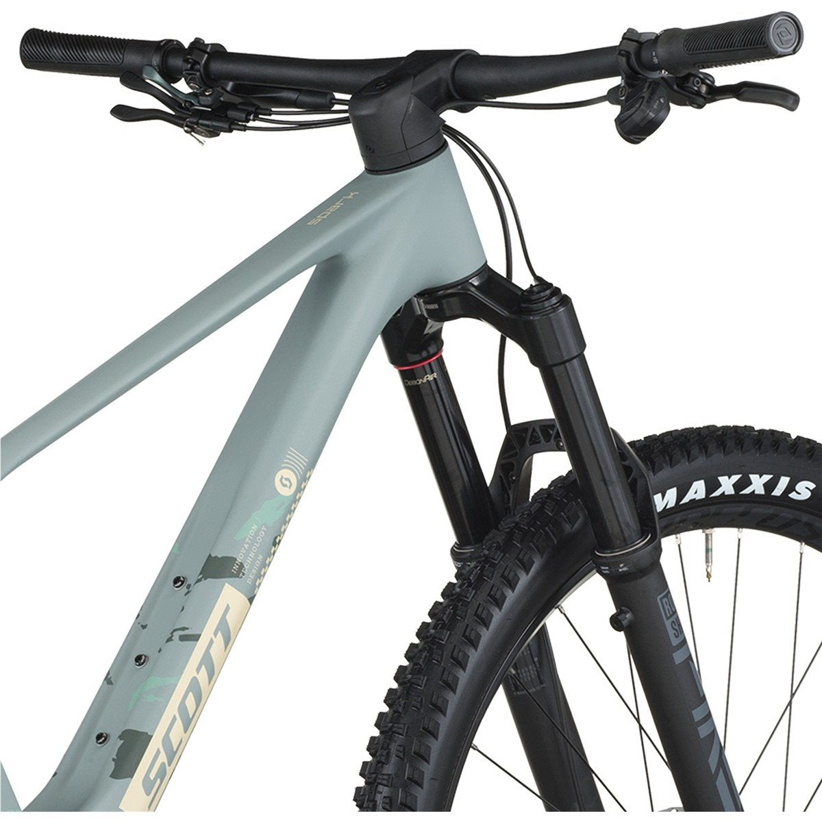 Heldämpad MTB Scott Spark 920 Alpino Green