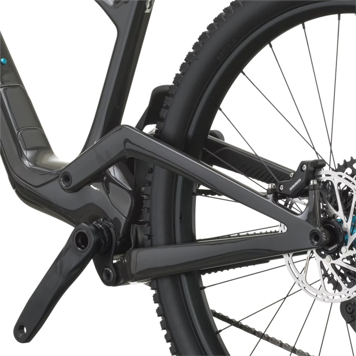 Heldämpad MTB Scott Spark DC 30 Carbon Black