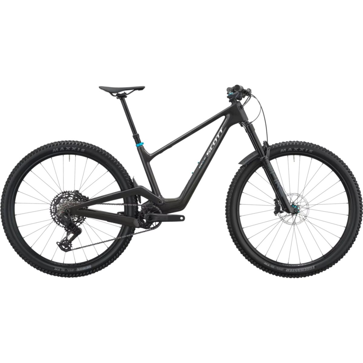 Heldämpad MTB Scott Spark DC 30 Carbon Black