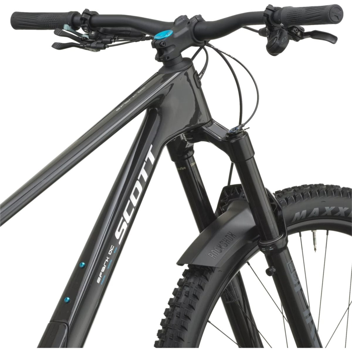 Heldämpad MTB Scott Spark DC 30 Carbon Black