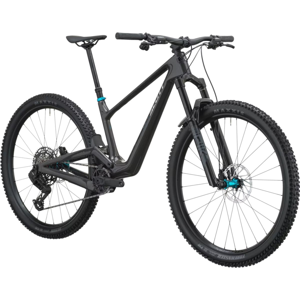 Heldämpad MTB Scott Spark DC 30 Carbon Black