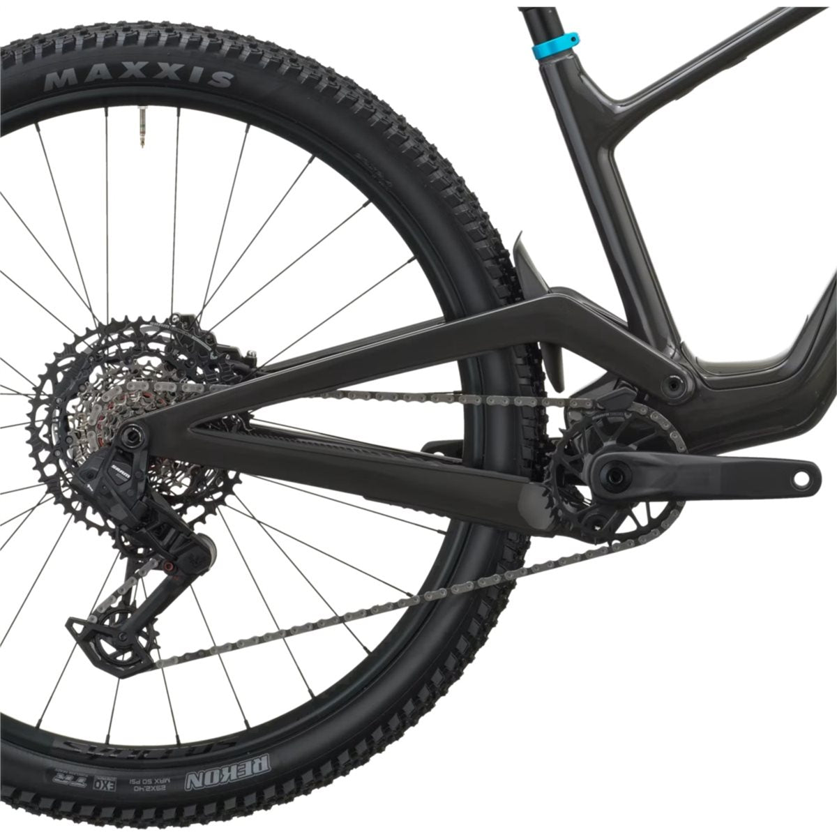 Heldämpad MTB Scott Spark DC 30 Carbon Black