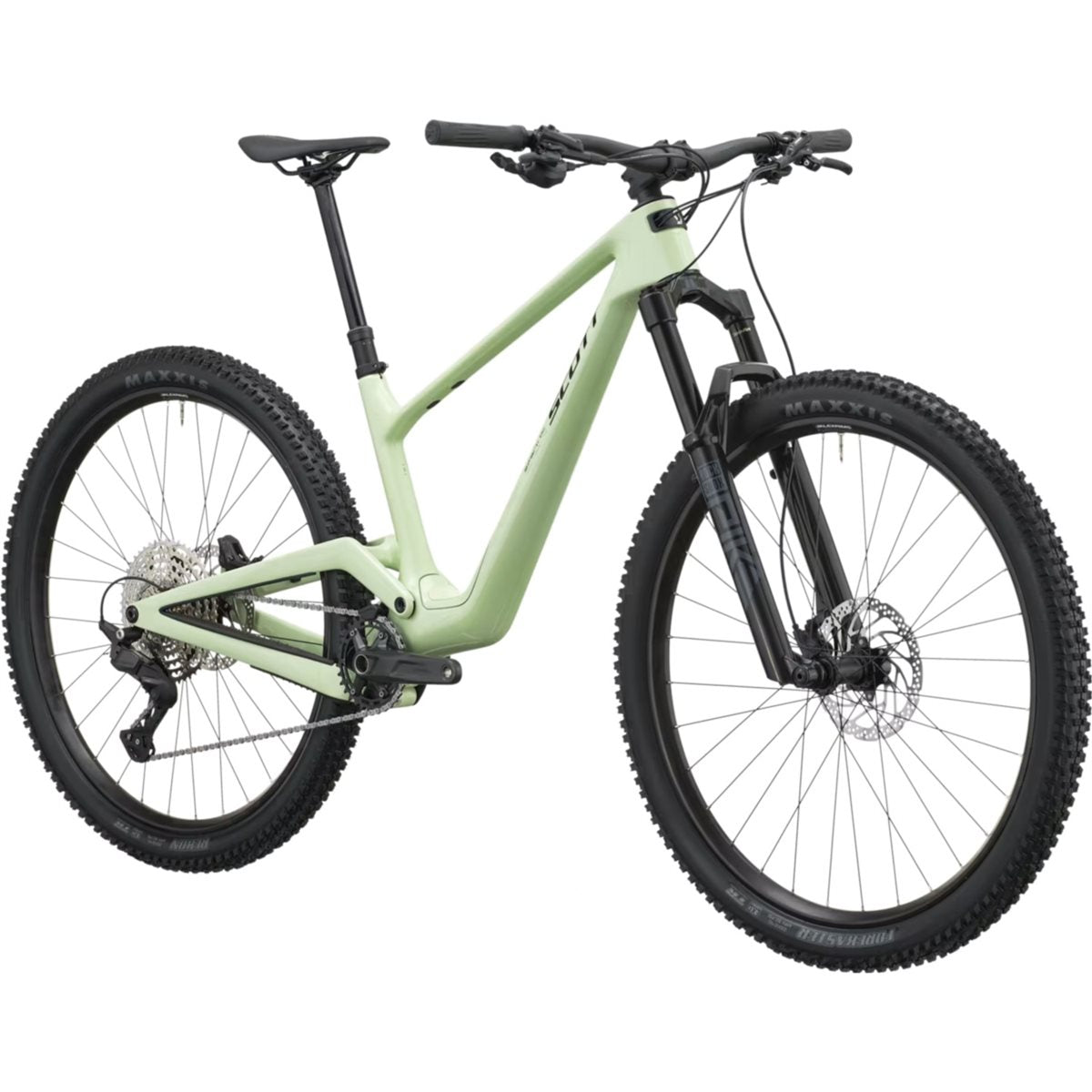 Heldämpad MTB Scott Spark DC 40 Tender Green