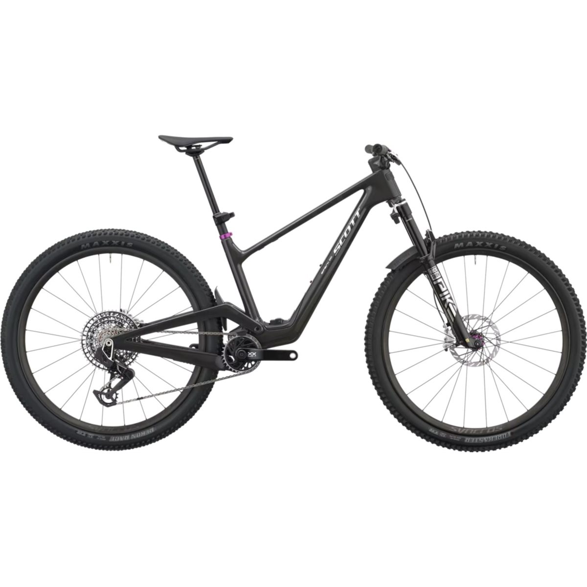 Heldämpad MTB Scott Spark DC Factory Carbon Black