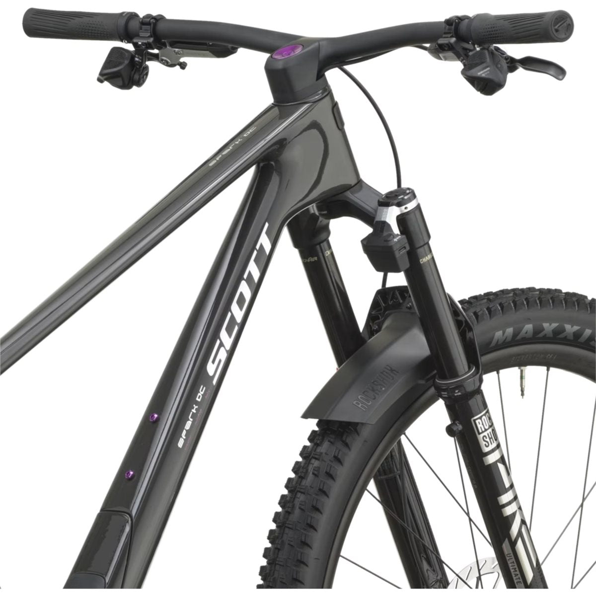 Heldämpad MTB Scott Spark DC Factory Carbon Black