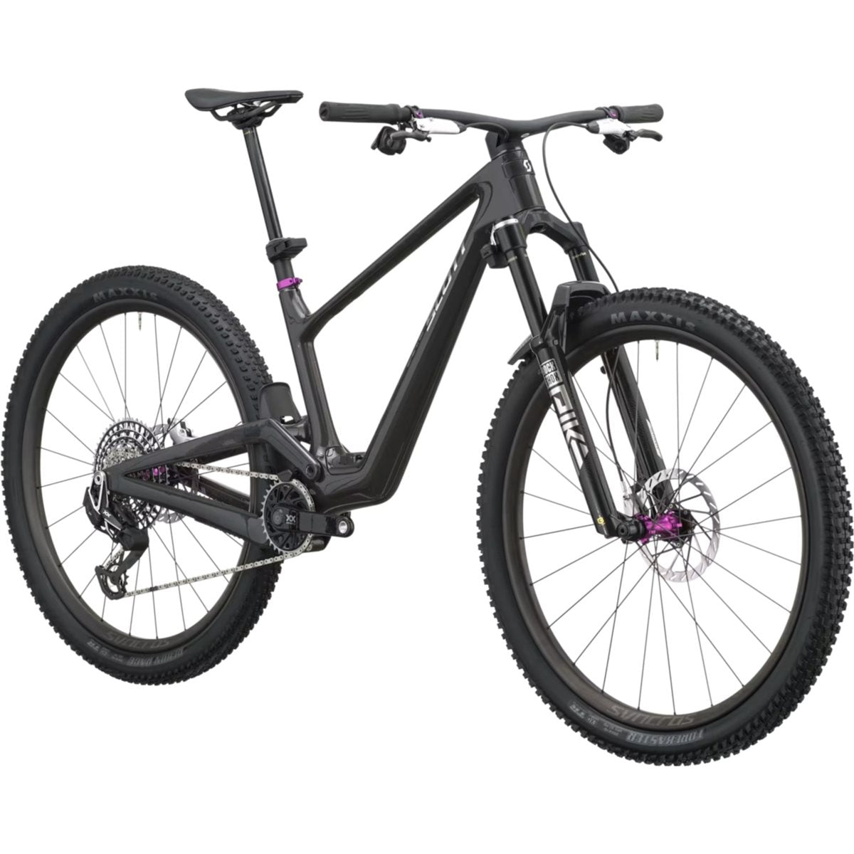 Heldämpad MTB Scott Spark DC Factory Carbon Black