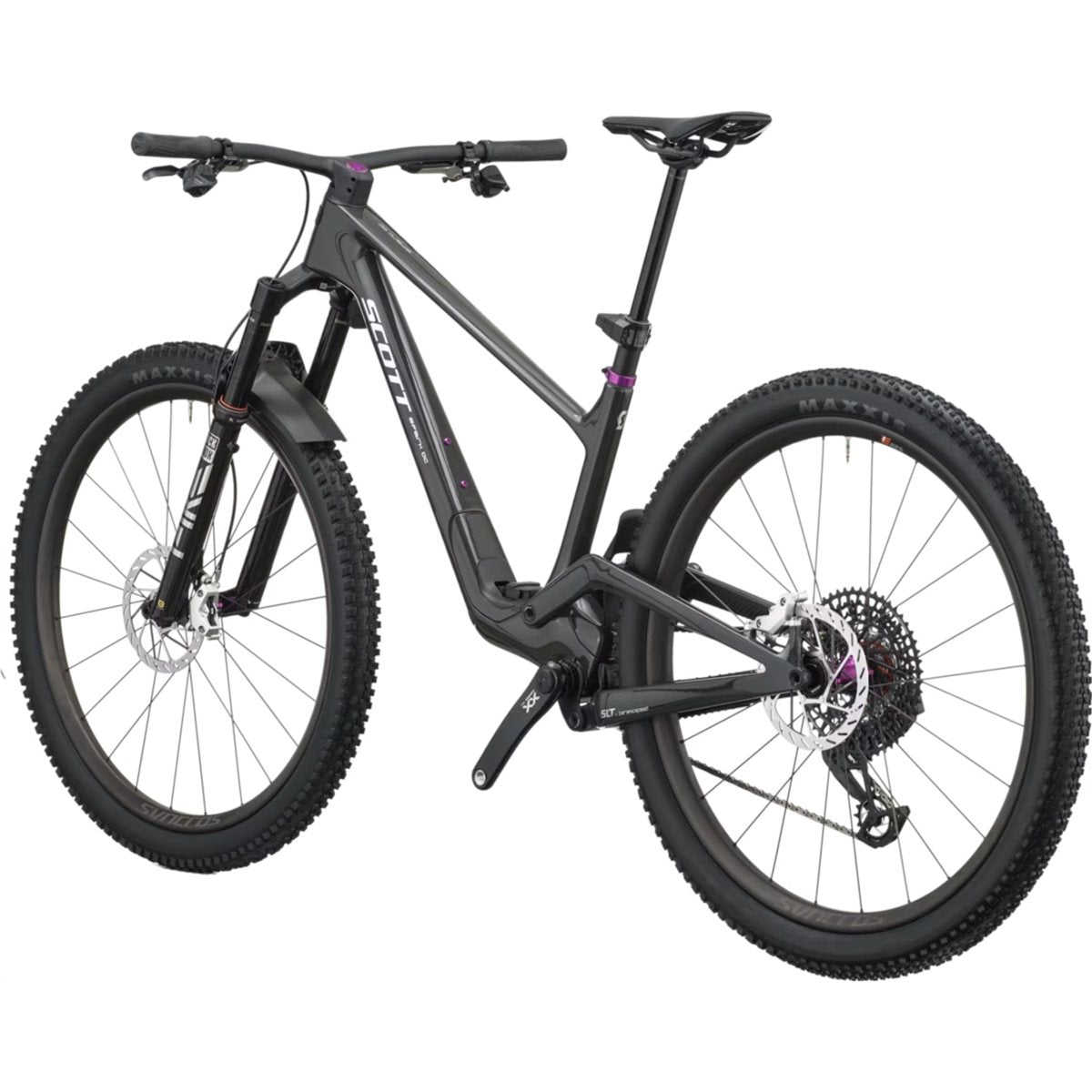 Heldämpad MTB Scott Spark DC Factory Carbon Black