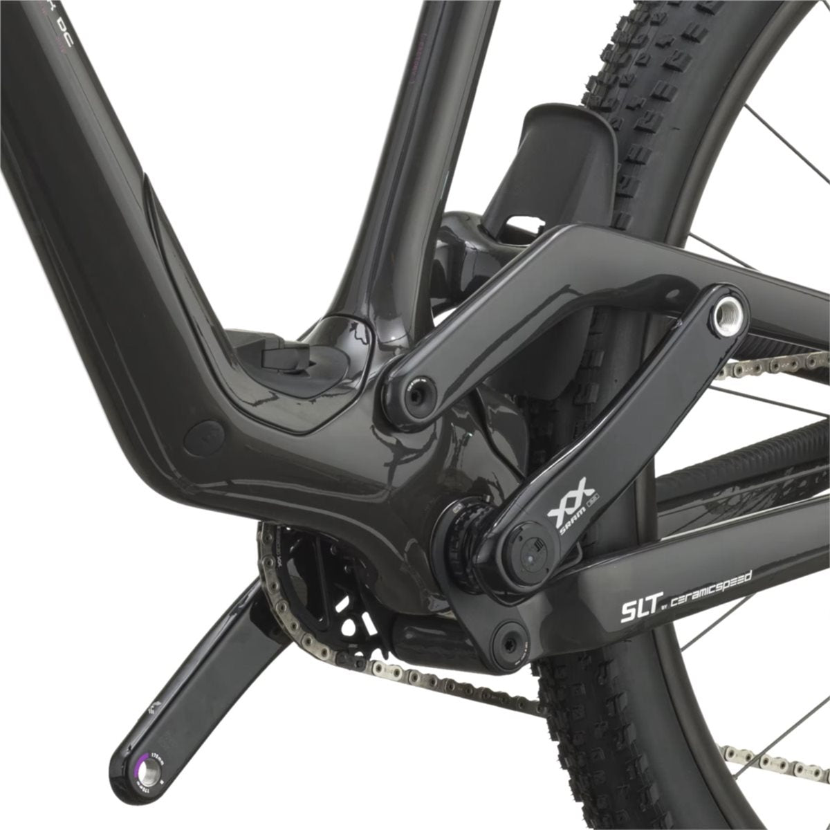 Heldämpad MTB Scott Spark DC Factory Carbon Black