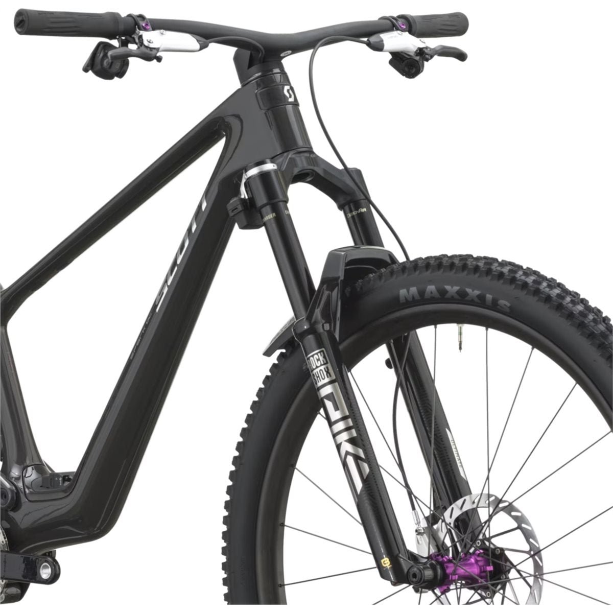 Heldämpad MTB Scott Spark DC Factory Carbon Black