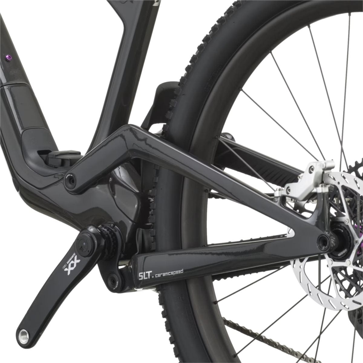 Heldämpad MTB Scott Spark DC Factory Carbon Black