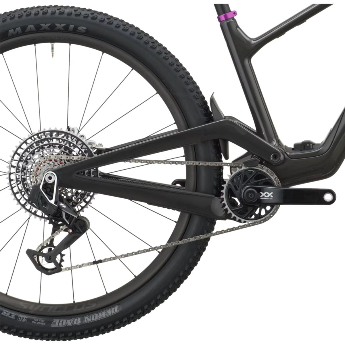 Heldämpad MTB Scott Spark DC Factory Carbon Black