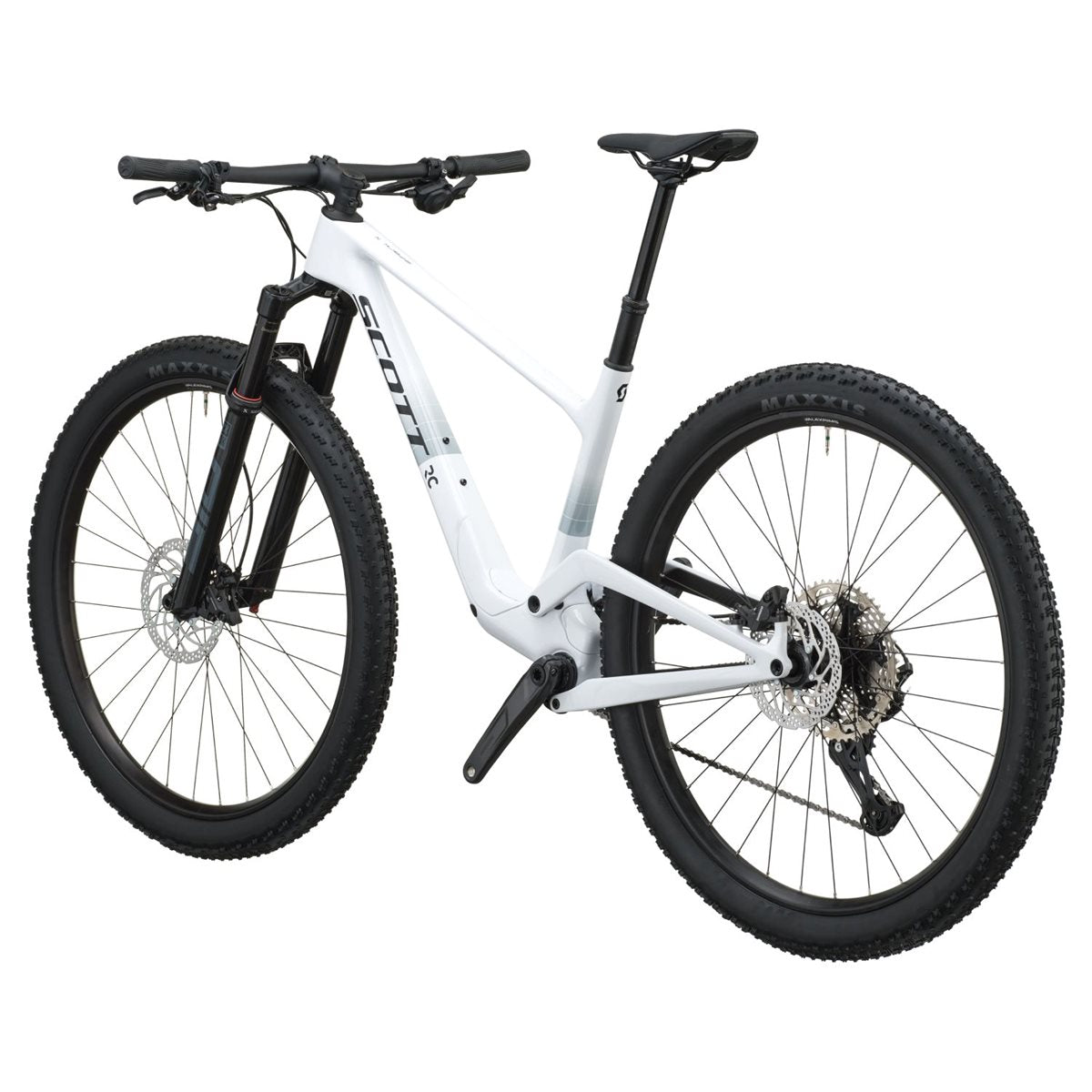 Heldämpad MTB Scott Spark RC Comp White