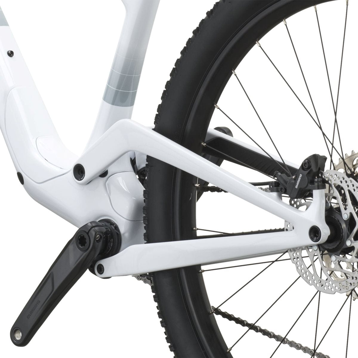 Heldämpad MTB Scott Spark RC Comp White