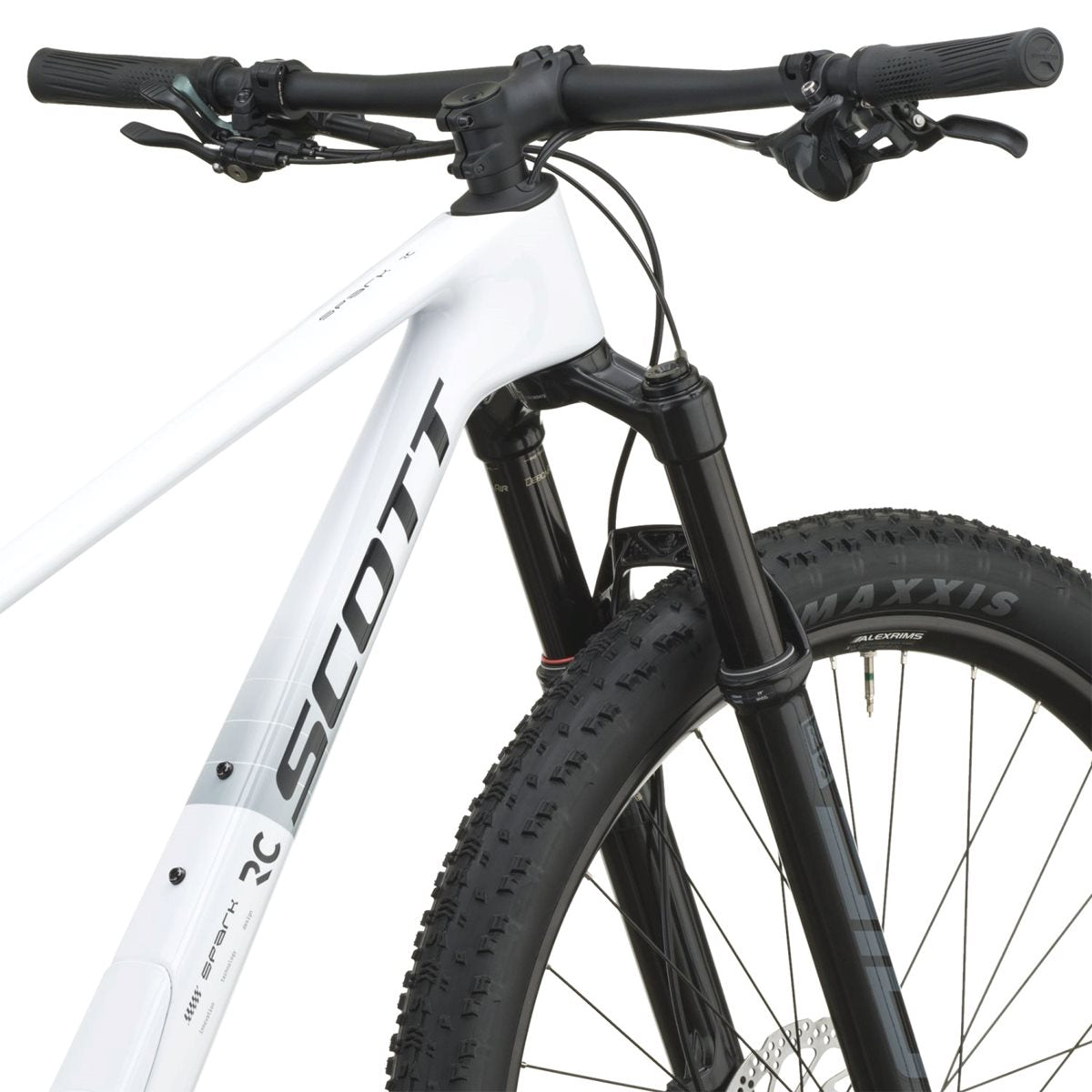 Heldämpad MTB Scott Spark RC Comp White