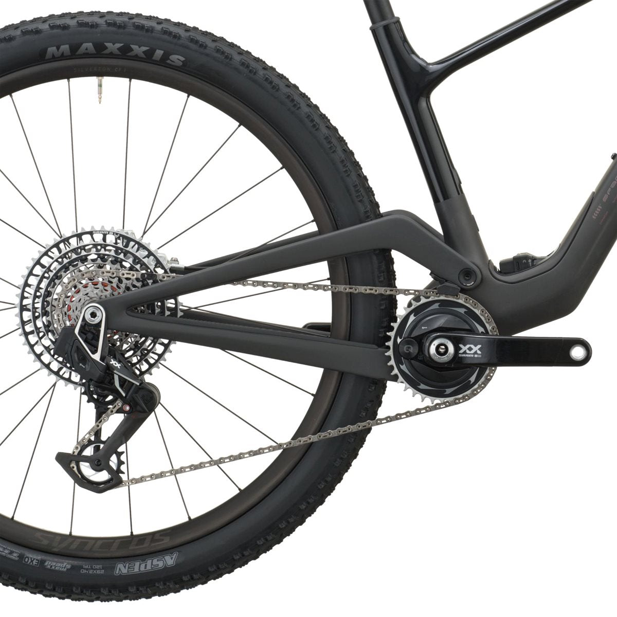Heldämpad MTB Scott Spark RC SL Piano Black/Carbon Black