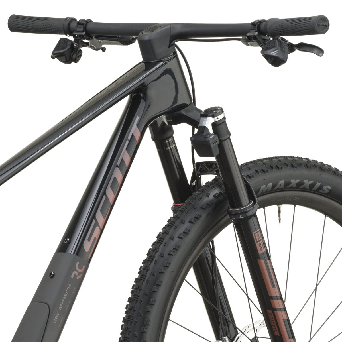 Heldämpad MTB Scott Spark RC SL Piano Black/Carbon Black
