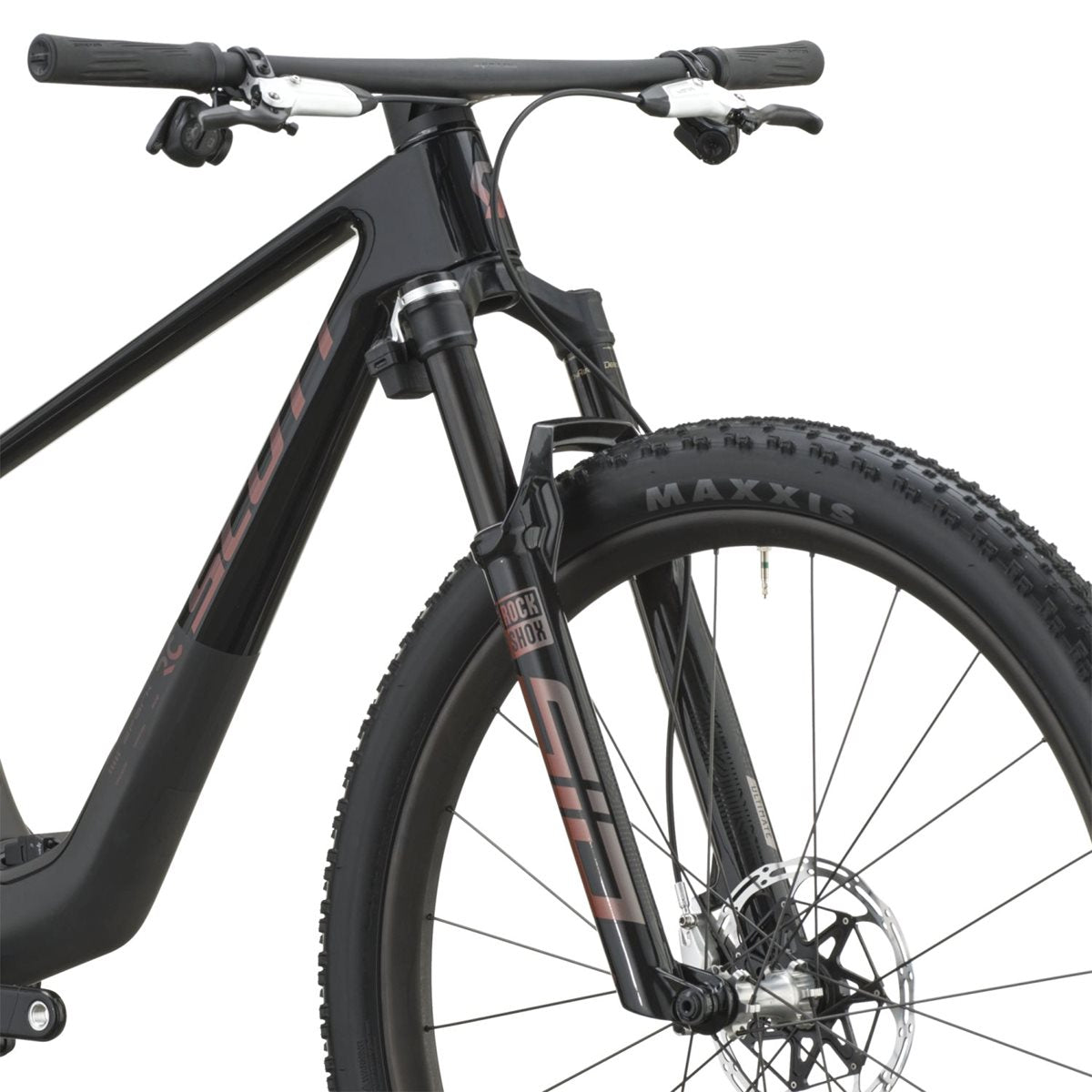 Heldämpad MTB Scott Spark RC SL Piano Black/Carbon Black