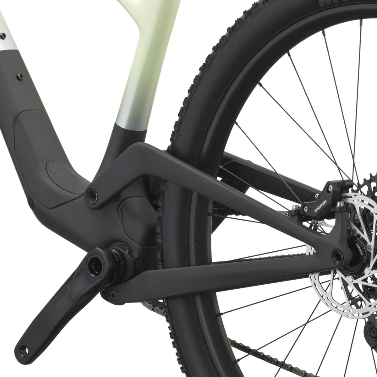 Heldämpad MTB Scott Spark RC Team Cream Green/Carbon Black