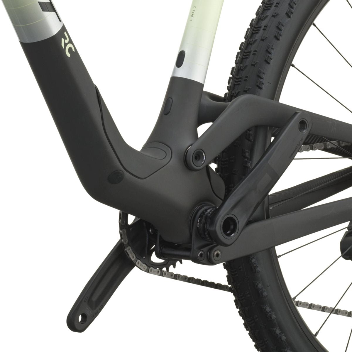 Heldämpad MTB Scott Spark RC Team Cream Green/Carbon Black