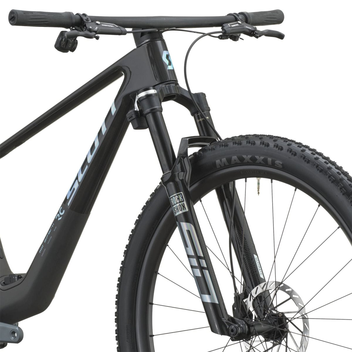 Heldämpad MTB Scott Spark RC Team Issue Carbon Black