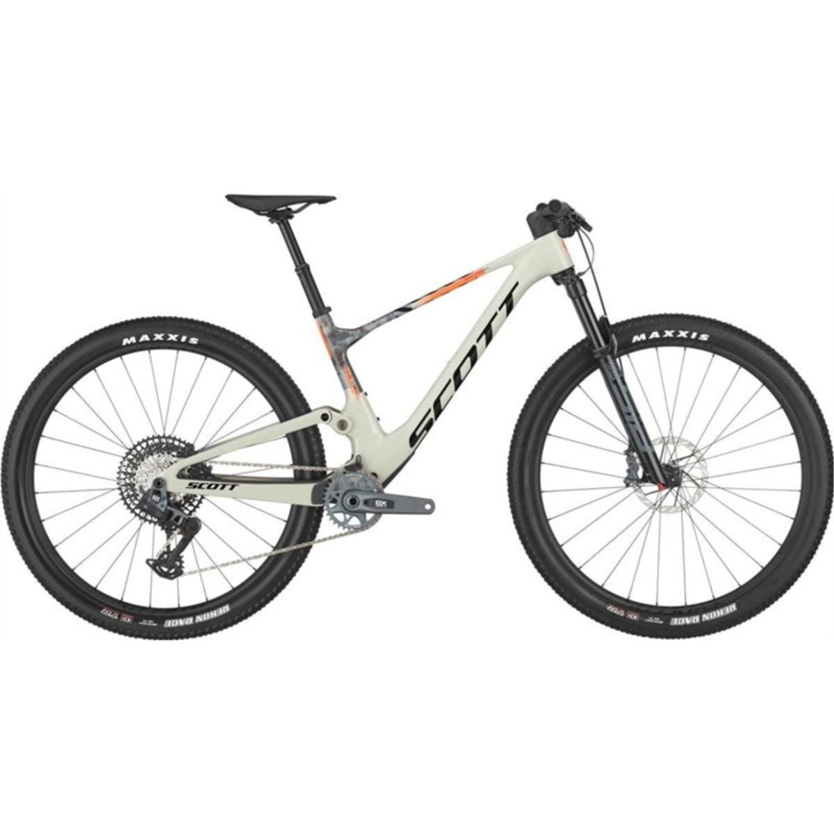 Heldämpad MTB Scott Spark RC Team Issue SAMPLE Pastel Grey/Dim Grey M