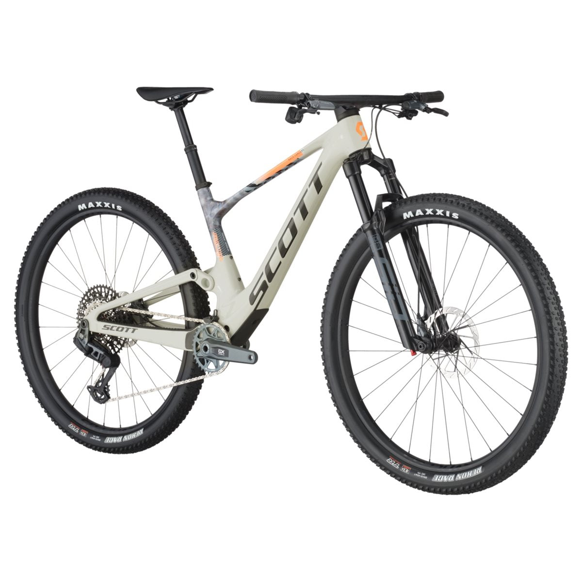 Heldämpad MTB Scott Spark RC Team Issue SAMPLE Pastel Grey/Dim Grey M
