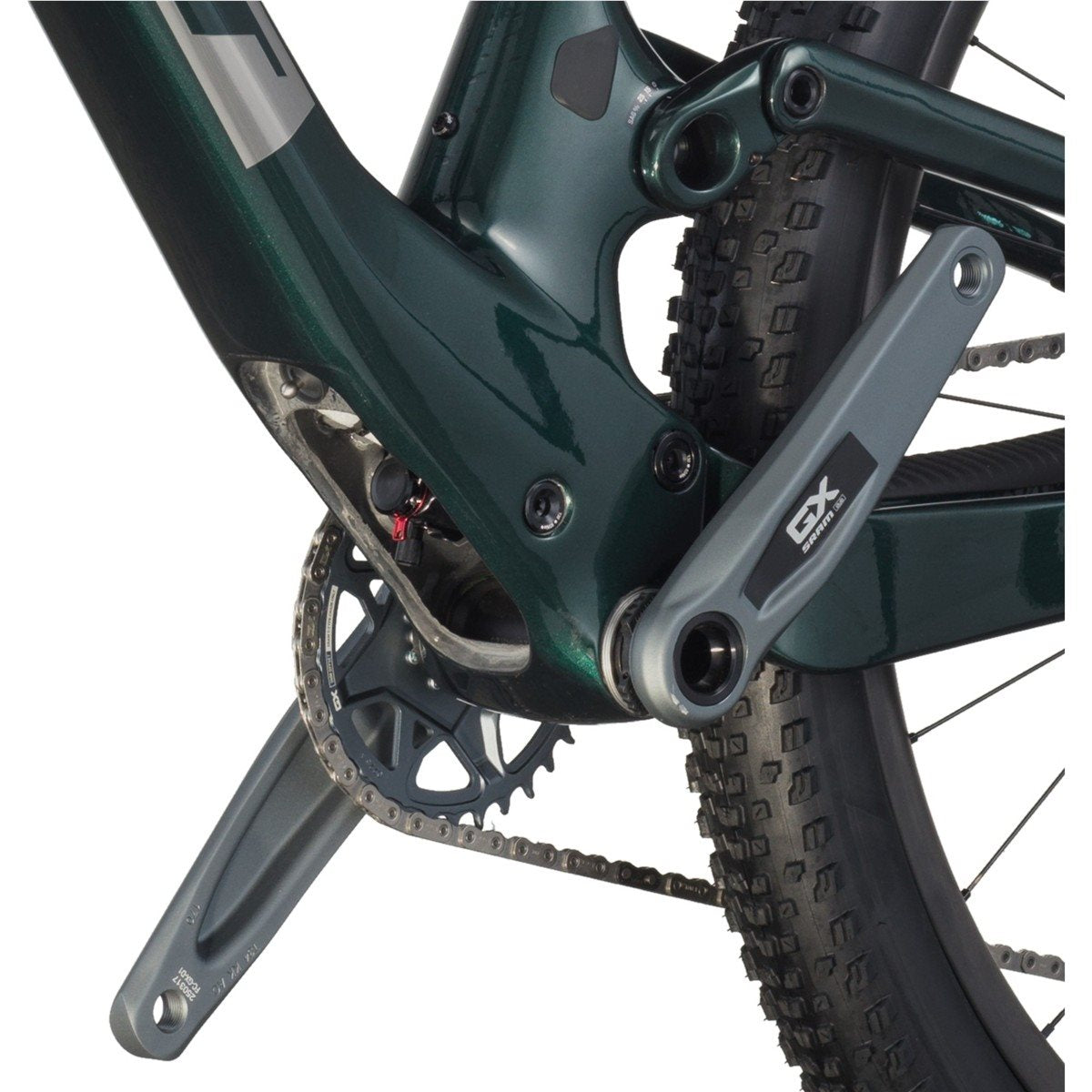 Heldämpad MTB Scott Spark RC Team Issue Twinkle Green