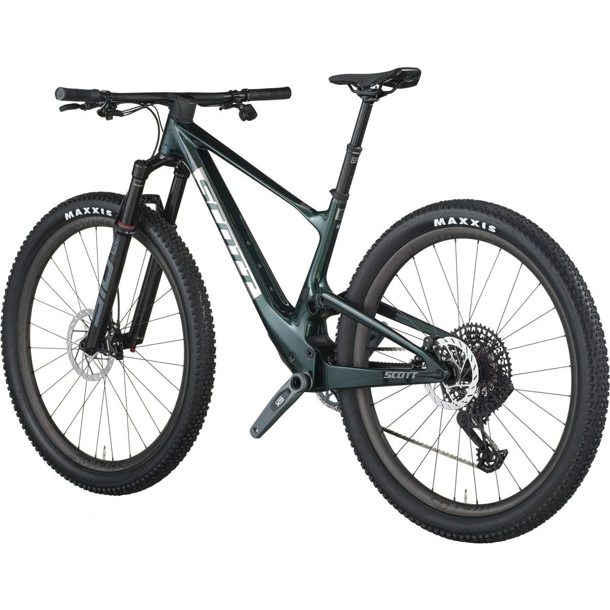 Heldämpad MTB Scott Spark RC Team Issue Twinkle Green