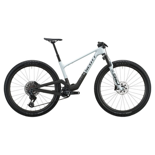 Heldämpad MTB Scott Spark RC World Cup Cumulus White/Carbon Black