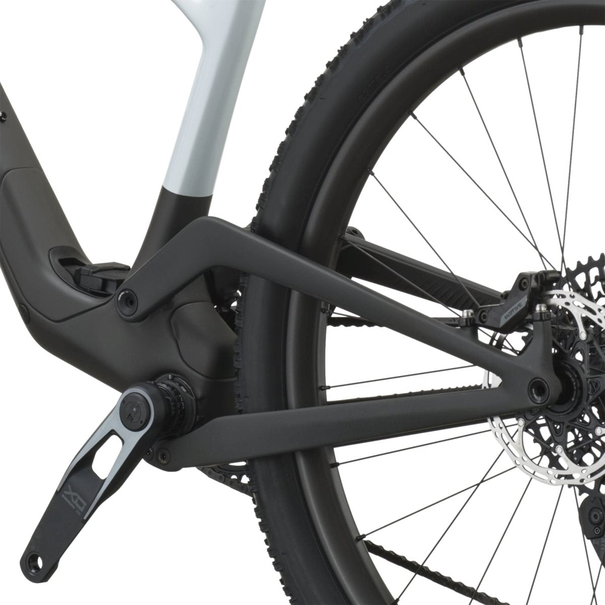 Heldämpad MTB Scott Spark RC World Cup Cumulus White/Carbon Black