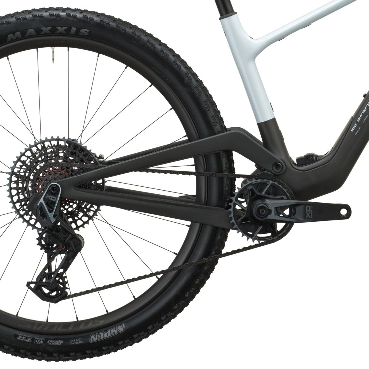 Heldämpad MTB Scott Spark RC World Cup Cumulus White/Carbon Black