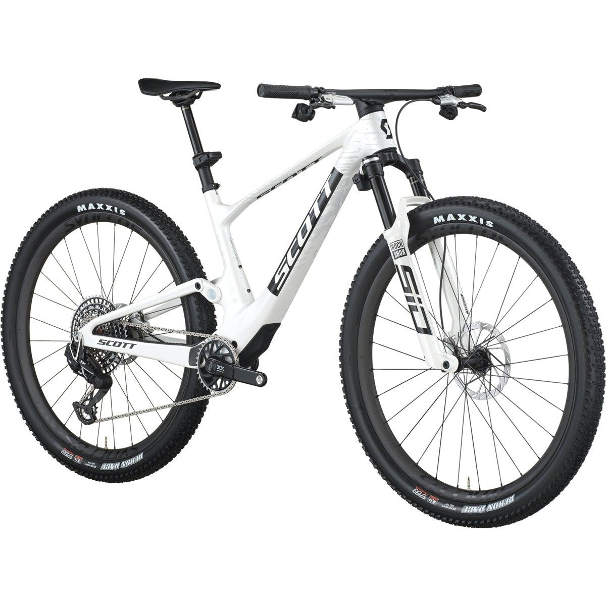 Heldämpad MTB Scott Spark RC World Cup EVO White