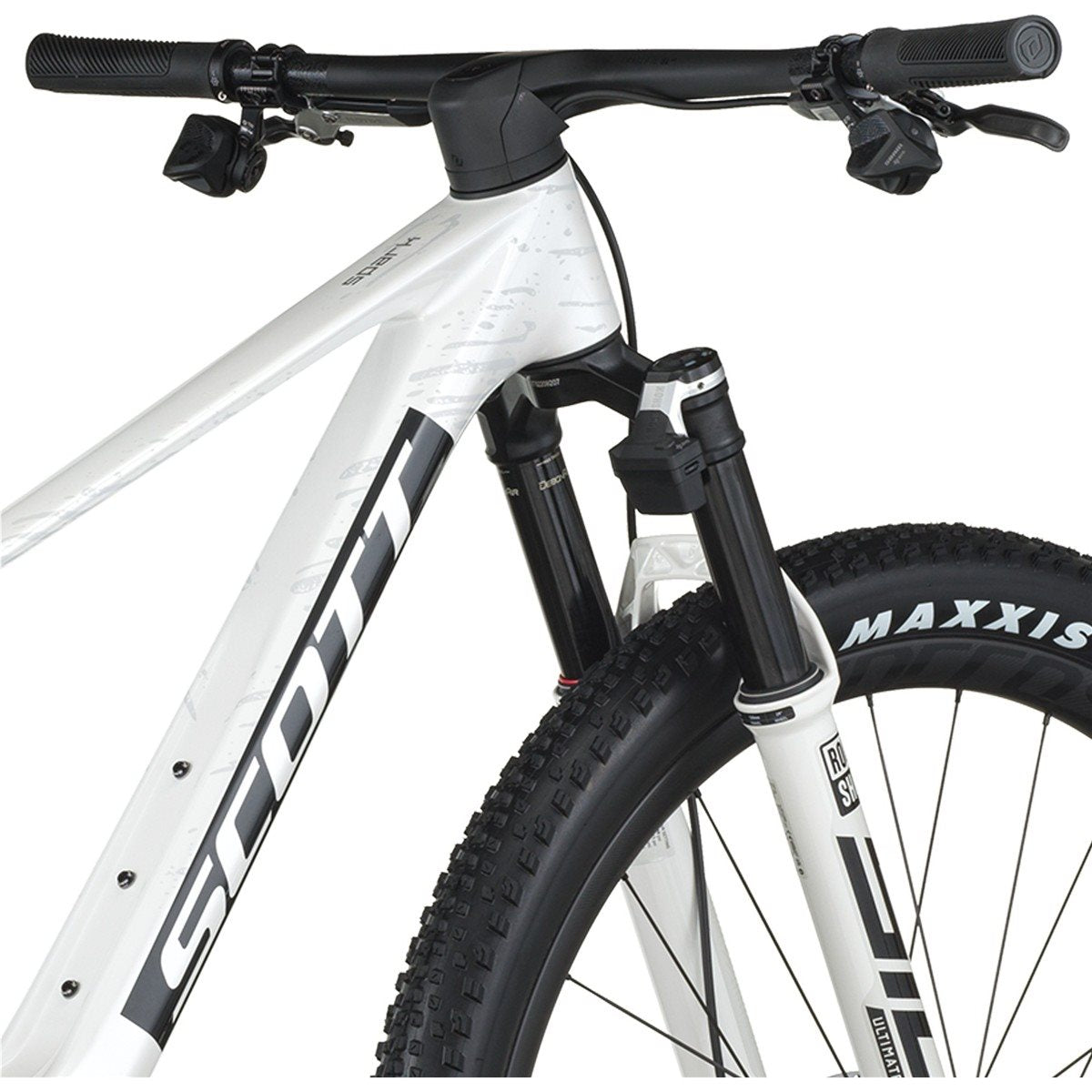 Heldämpad MTB Scott Spark RC World Cup EVO White