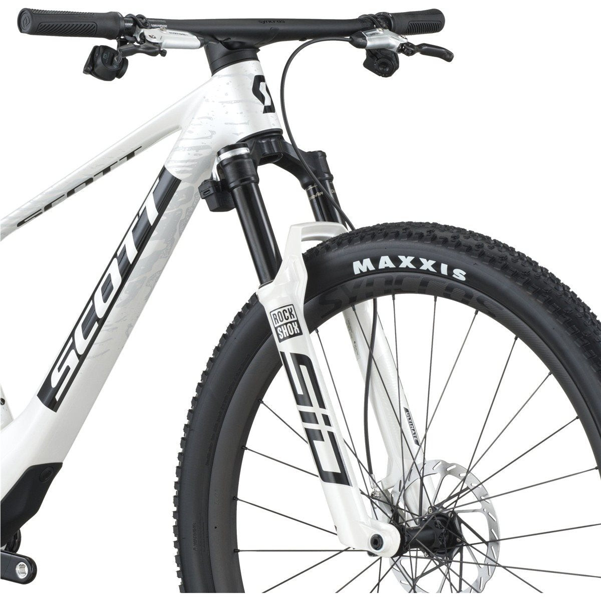 Heldämpad MTB Scott Spark RC World Cup EVO White