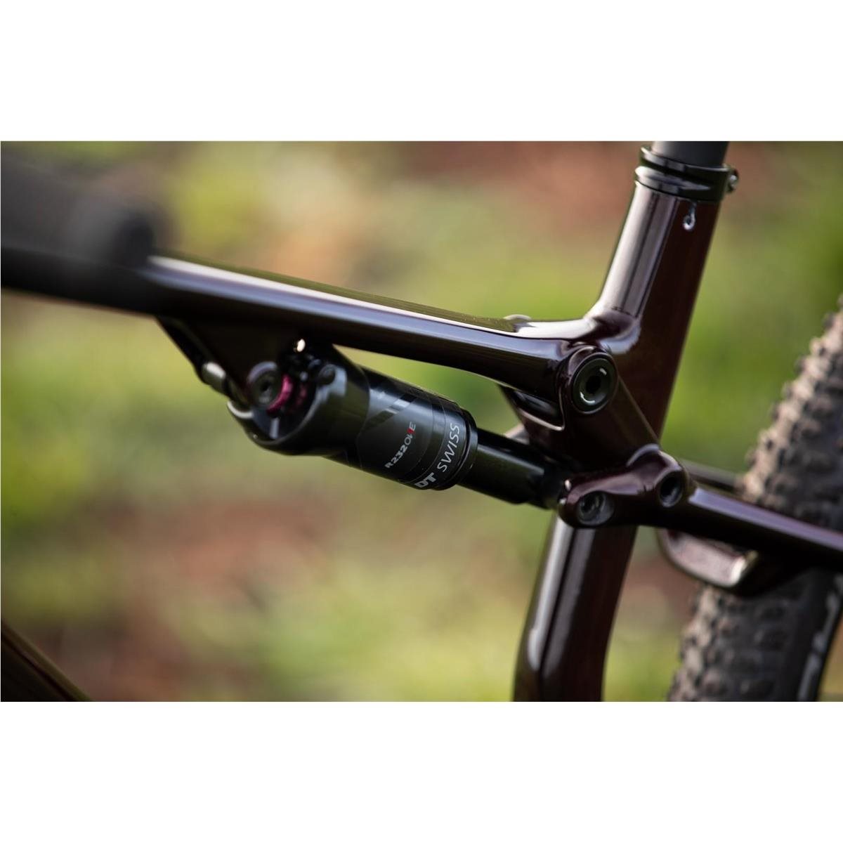 Heldämpad MTB Superior XF 9.5 Team Gloss Red Carbon/Black