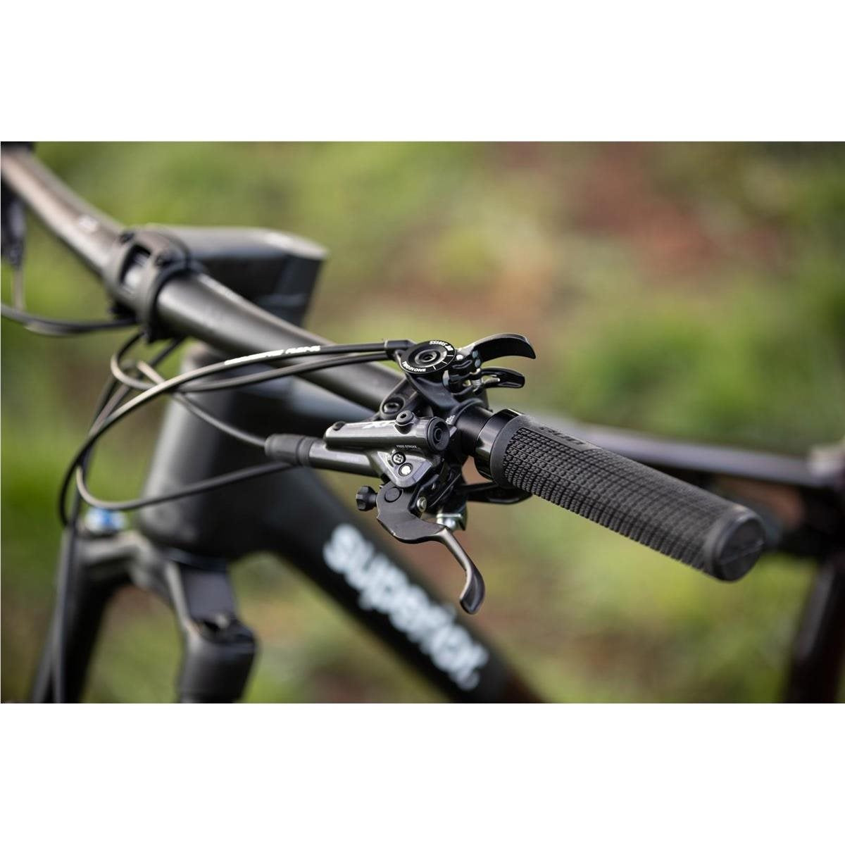 Heldämpad MTB Superior XF 9.5 Team Gloss Red Carbon/Black