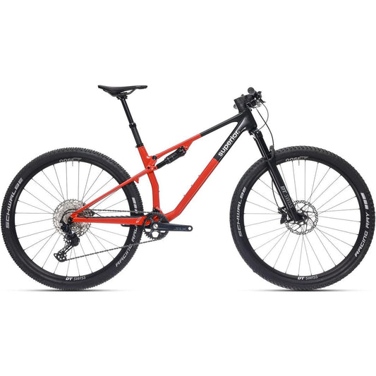 Heldämpad MTB Superior XF 9.6 RC Gloss Red/Black