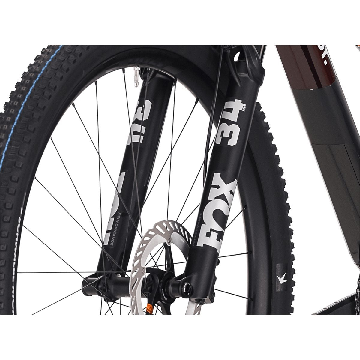 Heldämpad MTB Superior XF 9.6 Team Red Carbon/Matte Carbon
