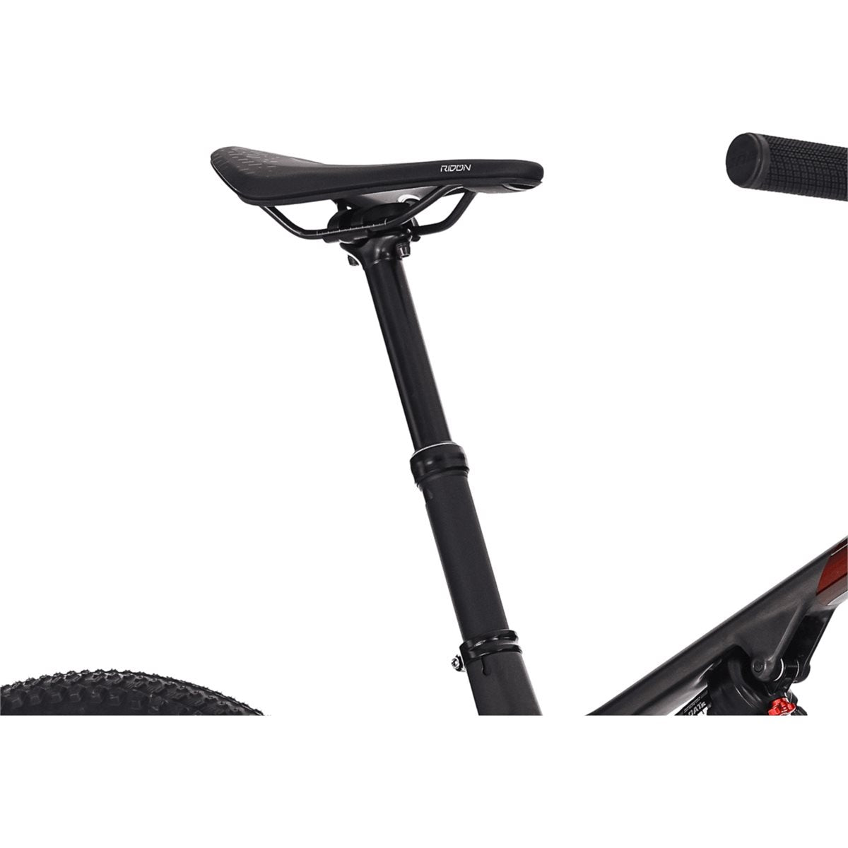 Heldämpad MTB Superior XF 9.6 Team Red Carbon/Matte Carbon