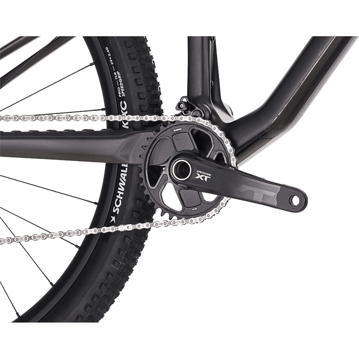Heldämpad MTB Superior XF 9.6 Team Red Carbon/Matte Carbon