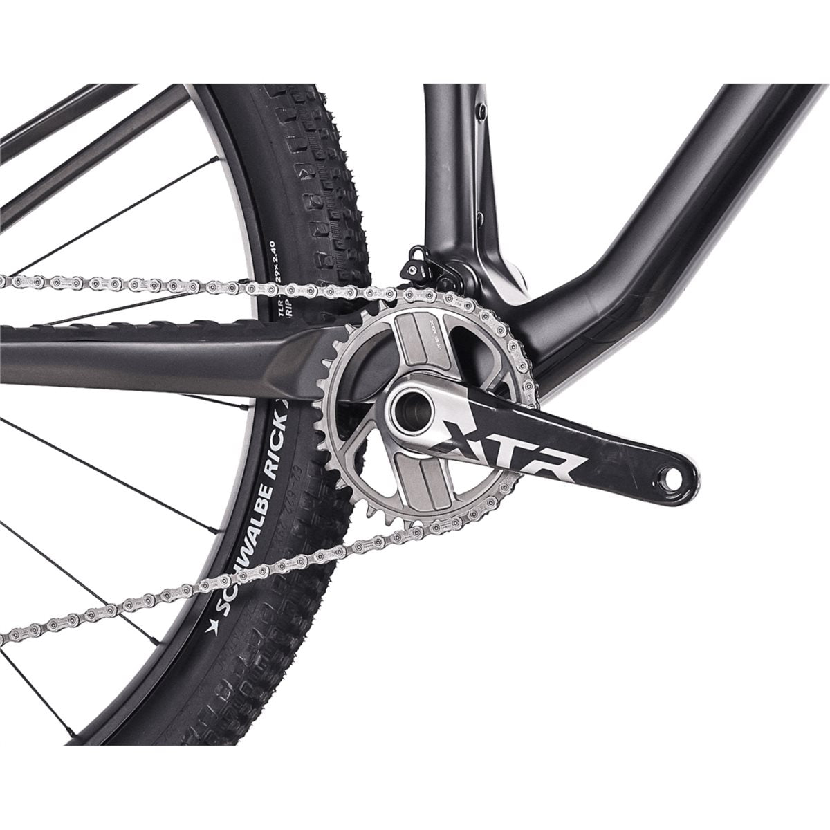 Heldämpad MTB Superior XF 9.9 Team Red Carbon/Matte Carbon