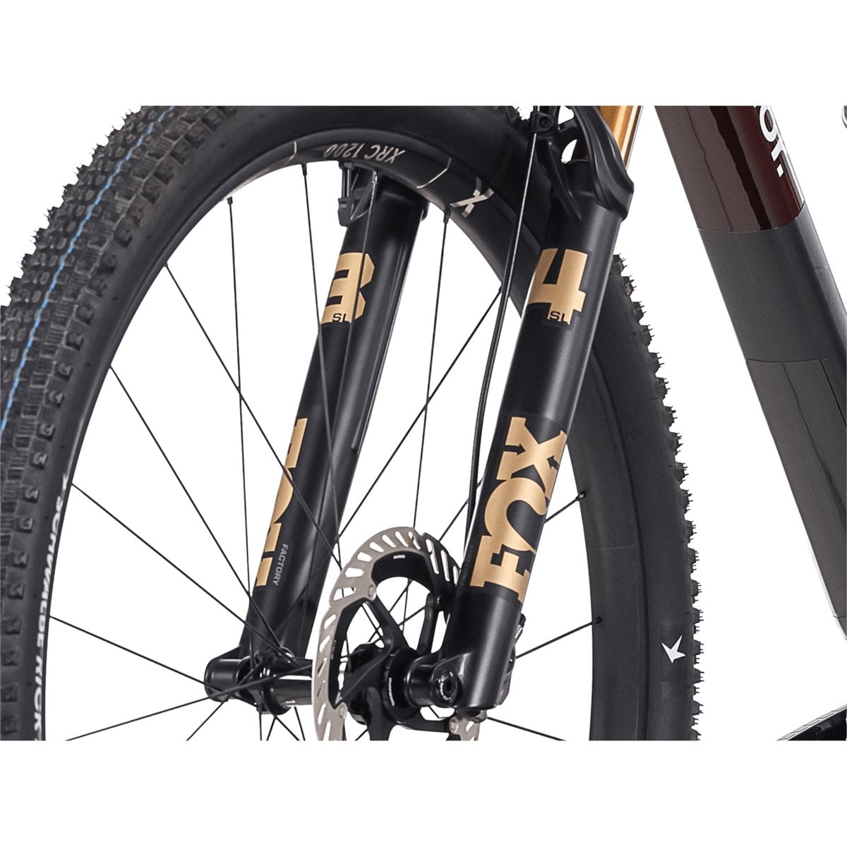 Heldämpad MTB Superior XF 9.9 Team Red Carbon/Matte Carbon