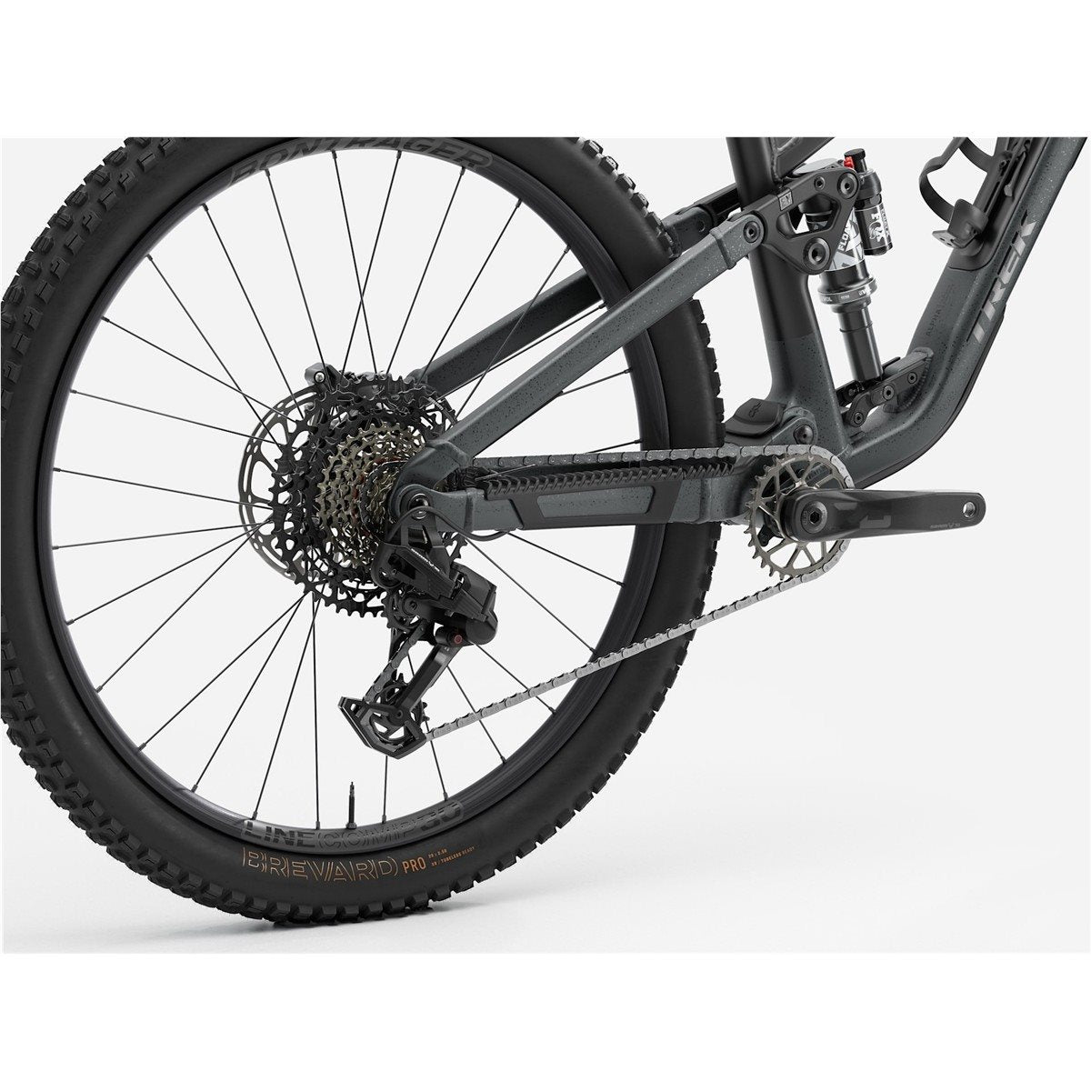Heldämpad MTB Trek Fuel EX 8 Gen 7 Lithium Grey/Black Splatter