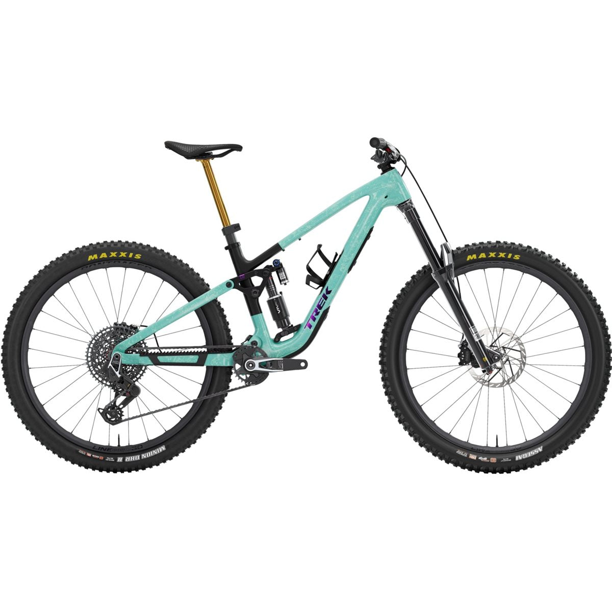 Heldämpad MTB Trek Fuel LX 9.9 X0 AXS Gen 7 Miami Green/Aloha Marble
