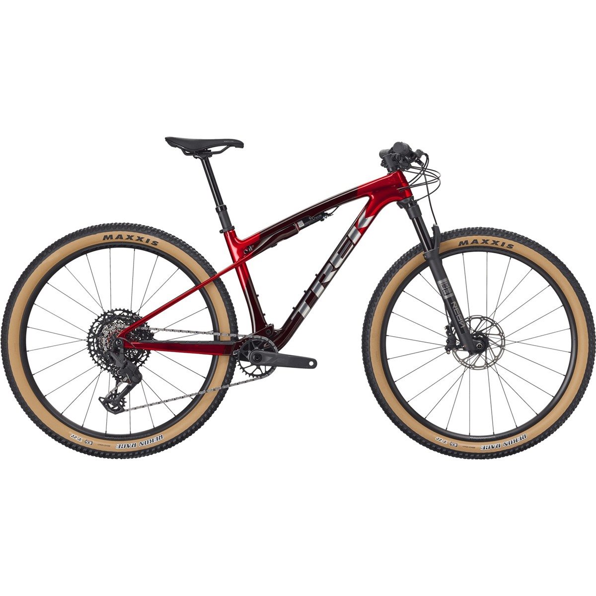 Heldämpad MTB Trek Supercaliber SL 9.6 Gen 2 Fury Red/Carbon Red Smoke
